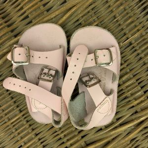 Baby Girl Salt Water Sandals by Hoy- Pink size 3